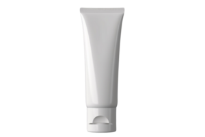 AI generated Blank cosmetic tube on transparent background png image