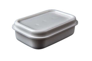 AI generated Food container on transparent background PNG image