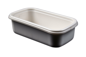 AI generated Food container on transparent background PNG image