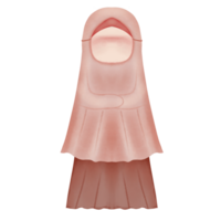 muslimah gebed illustratie png