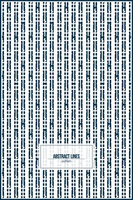 abstract line pattern with vertically allign