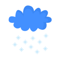 besneeuwd weer icoon, weer illustratie png