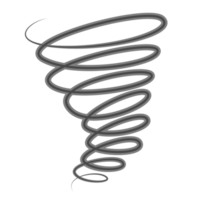 tornado clima ícone, clima ilustração png