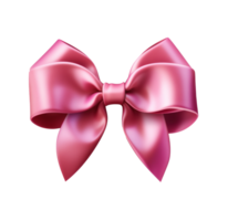 AI generated present bow isolated png