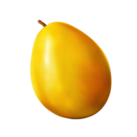 ai generiert Mango Mangos Obst isoliert png