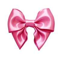 AI generated present bow isolated png