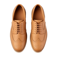 AI generated shoes from a leather outlet png