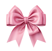 AI generated present bow isolated png