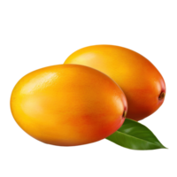 AI generated Mango Mangoes fruit isolated png