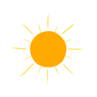 Weather cuties sunny cloudy hot strom cold png