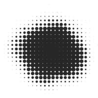 demi-teinte à pois forme. peindre goutte avec bruyant effet. abstrait éclabousser cercle forme. png