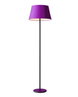 AI generated Different style and color lamp for interior design with transparent background png