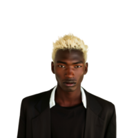 ai gegenereerd portret van multi ras- mannetje model- in bedrijf gewoontjes kleding, geïsoleerd Aan transparant achtergrond png