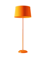 AI generated Different style and color lamp for interior design with transparent background png