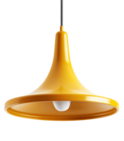 ai généré différent style et Couleur lampe pour intérieur conception avec transparent Contexte png