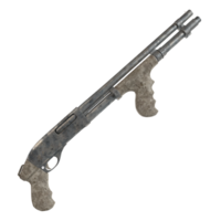 une fusil à pompe sur une transparent Contexte png