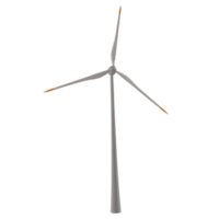 wind turbine 3d illustratie png