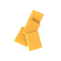 cheese crackers on a transparent background png