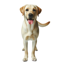 AI generated ransparent Background Labrador Illustration for Versatile Design png