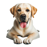 ai généré adorable chiot sur transparent Contexte png