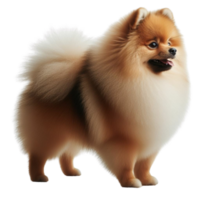 AI generated Adorable Puppy on Transparent Background png