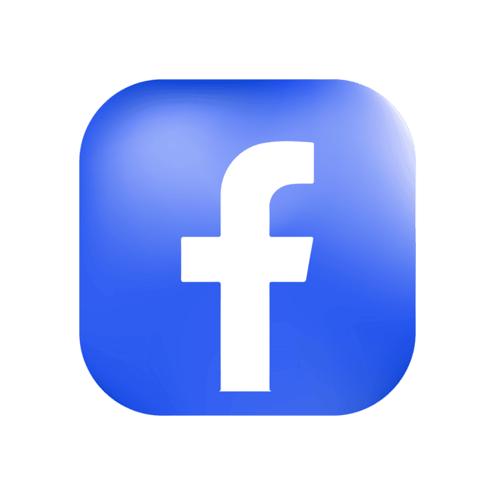 Facebook logo png, Facebook icon transparent white background 41643208 PNG
