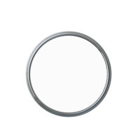 Frame with Silver material png