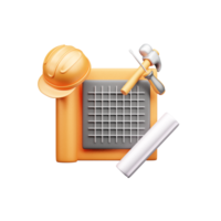 3d illustration OR Labour Day 3D Icon png