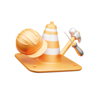 3d illustration ou la main d'oeuvre journée 3d icône png