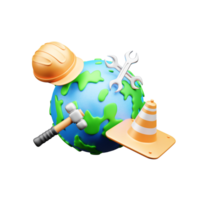 3d illustration OR Labour Day 3D Icon png