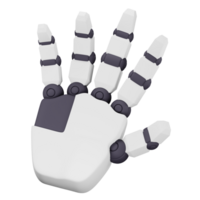 robot mano 3d icona illustrazione png