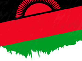 Grunge-style flag of Malawi. png