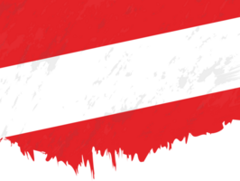 Grunge-style flag of Austria. png