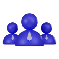 3D Corporate Team Icon png