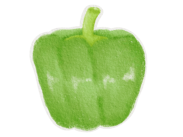 Cartoon bell pepper png