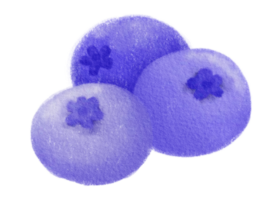 Cartoon Fruit blueberry png