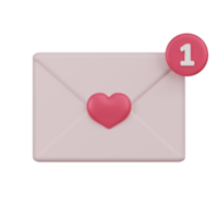 liefde brief mail kennisgeving envelop icoon png