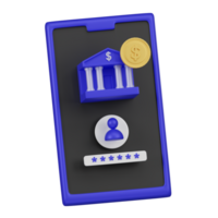 mobile bancaire app s'identifier interface icône png
