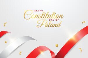 Poland Constitution day design illustration collection vector