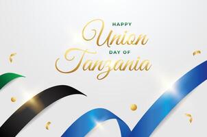 Tanzania Union day design illustration collection vector