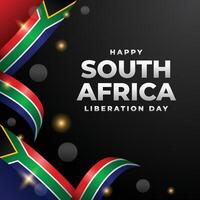 South africa liberation day design illustration collection vector