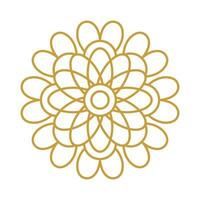 Mandala Wedding Ornament Gold Vector Designs