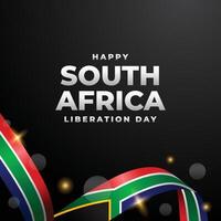 South africa liberation day design illustration collection vector