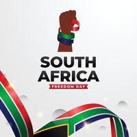 South africa freedom day design illustration collection vector