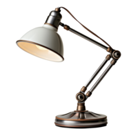 AI generated Table or desk lamp isolated on transparent background png