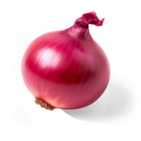 AI generated Red onion isolated on transparent background png