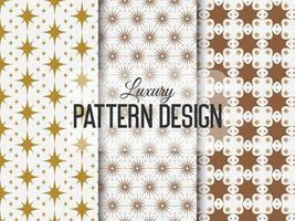 Luxury Pattern Design vector