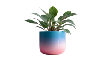 AI generated Plant on pot FREE PNG