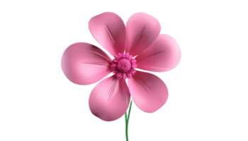 AI generated Pink flower FREE PNG