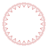 diamant i cirkel formad, kan använda sig av för konst illustration, logotyp gram, ram arbete, bakgrund, piktogram, hemsida, appar, eller grafisk design element. formatera png